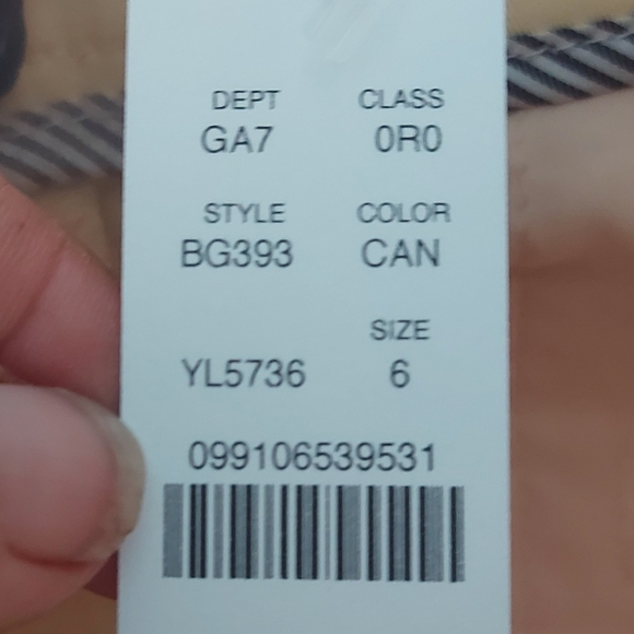 J. Crew Tie-waist tapered lightweight chino pant Size 6 - Picture 6 of 9